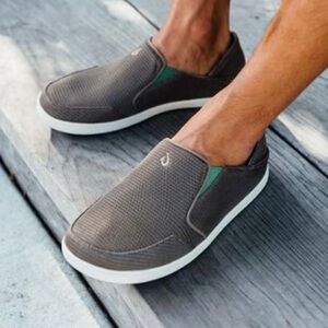 OluKai Nohea Mesh Shoes Slip On 9.5